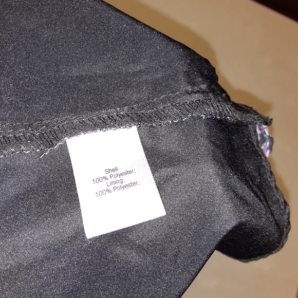 🌸 JENNIFER LOPEZ Purple and Blue Patterned Blouse - Picture 9 of 13